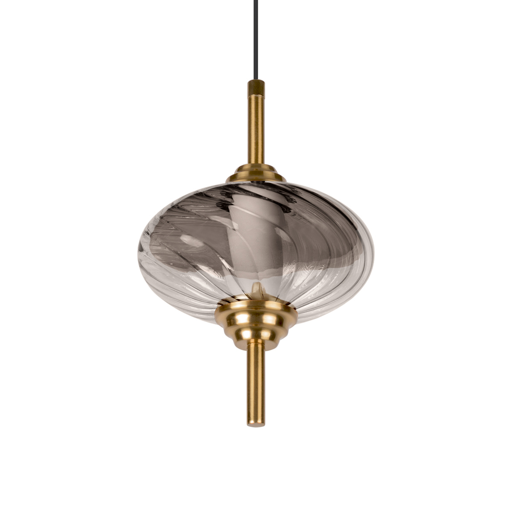 Подвесной светодиодный светильник Loft It Helix 10421/C Smoke