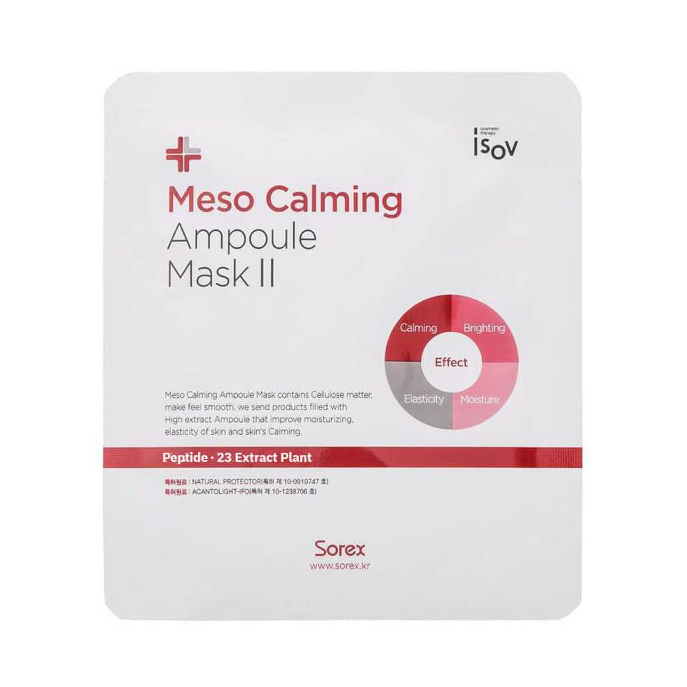 Успокаивающая маска для лица Isov Meso Calming Ampoule Mask II