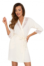 Miriam dressing gown Ecru Donna