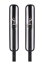 Серебристо-черные оковы Anonymo (Цвет: серебристый с черным)