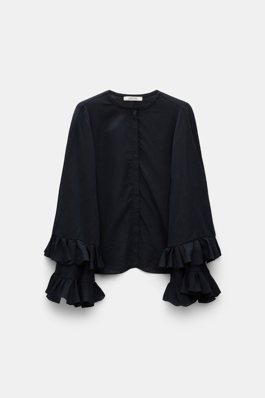 Блузка из вискозы и шелка