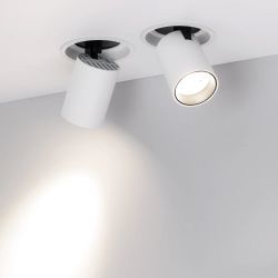 Светильник LTD-PULL-R100-10W Day4000 (WH, 24 deg, 230V) (Arlight, IP20 Металл, 5 лет) 031364