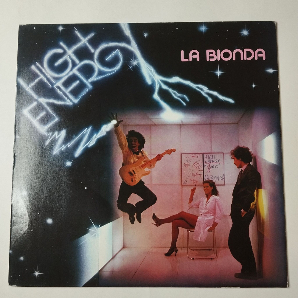 Винтажная виниловая пластинка LP La Bionda High Energy (Germany 1979)