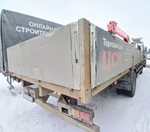 РусТрак 4389* на шасси Isuzu Forward 18.0 (FVR) Бортовой с КМУ 4389W8 (Дизельный, 7,8 л, 260 л.с., М