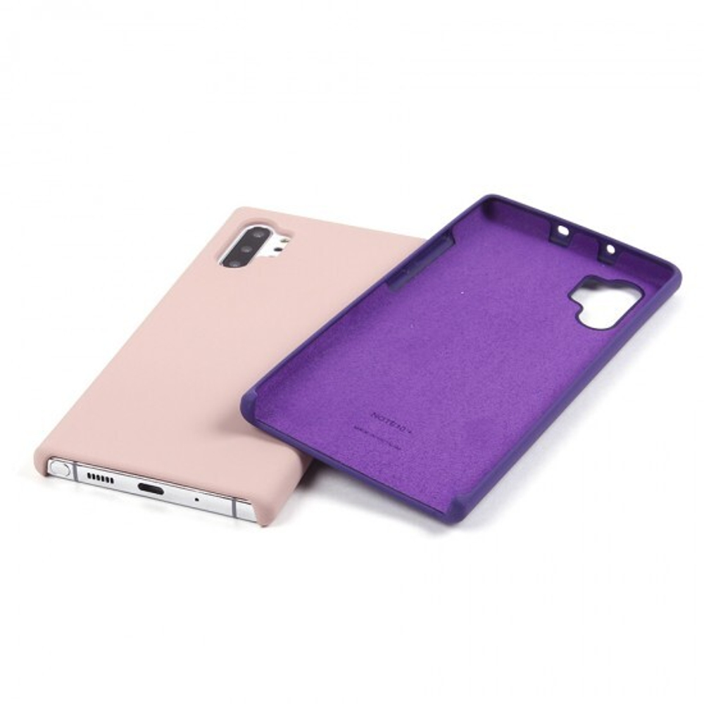 Панель Soft Touch для Samsung Galaxy Note 10 Plus, 007001 Розовый песок