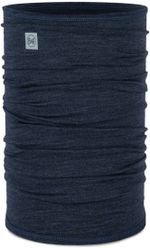 Шерстяной шарф-труба Buff Merino Lightweight Solid Night Blue Bike Collection