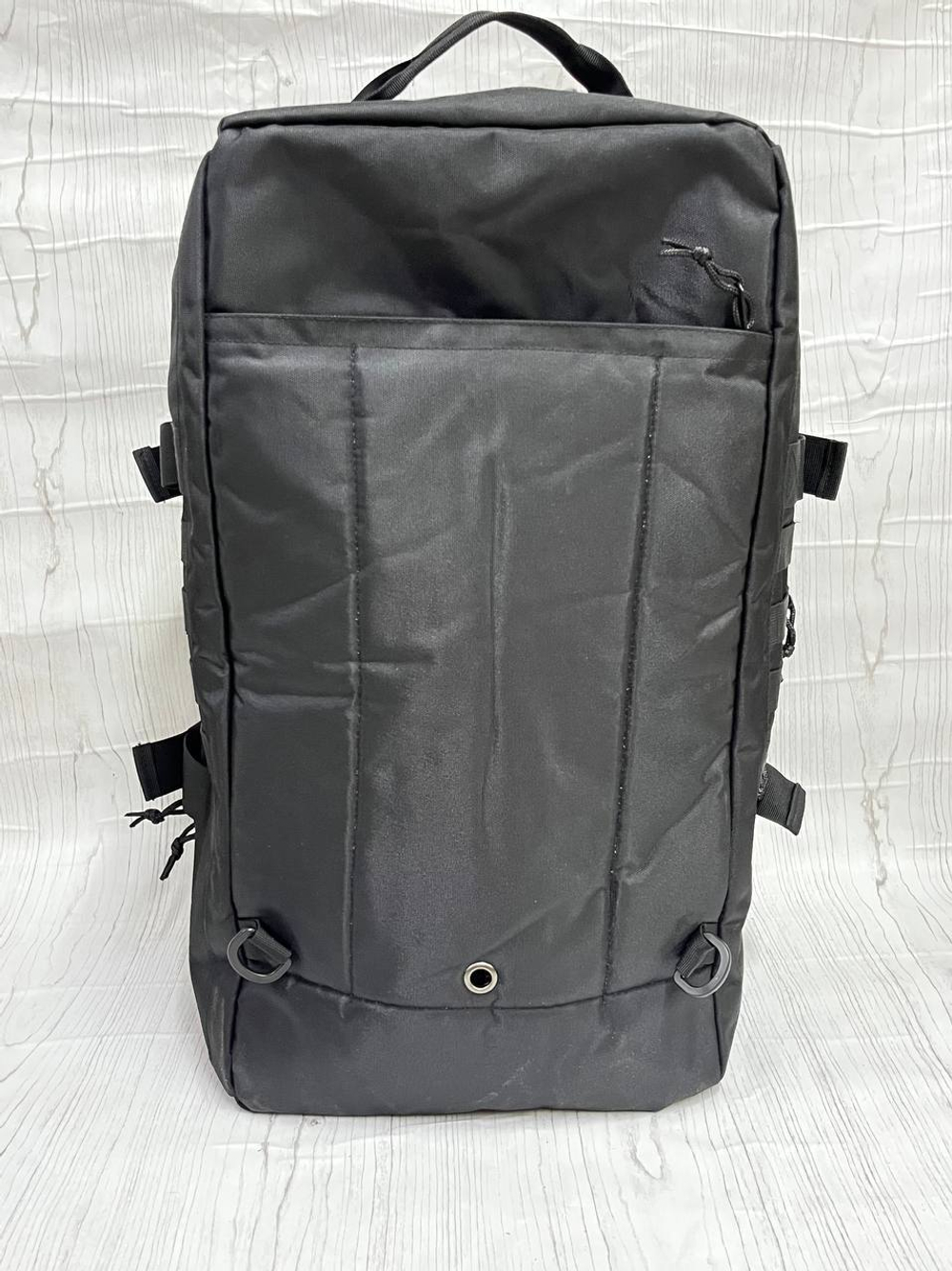 Вместительный тактический рюкзак 60л / чёрный