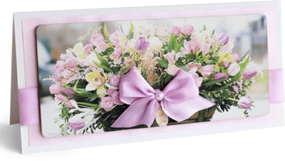 Открытка без надписи Женская