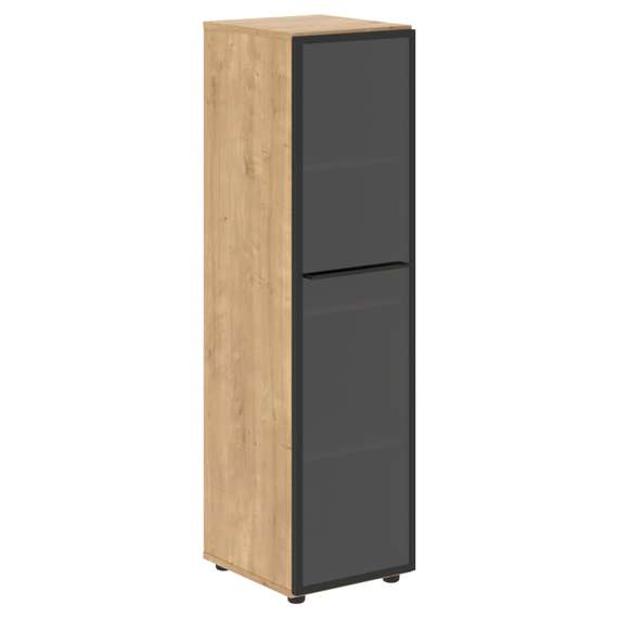 Шкаф колонка со стеклянной дверью LMC 40.2(R)  400х430х1517 LOFTIS