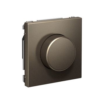 Светорегулятор поворотно-нажимной (диммер) ArtGallery LED RC 400Вт механизм мокко SE GAL000623