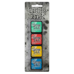 Наборы чернил Ranger Distress Mini Ink Pad Kits