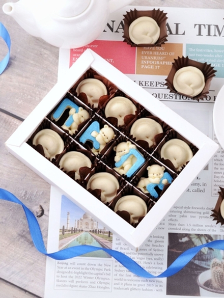 Набор конфет "Пельмени" папе #2 / Шоколад ручной работы