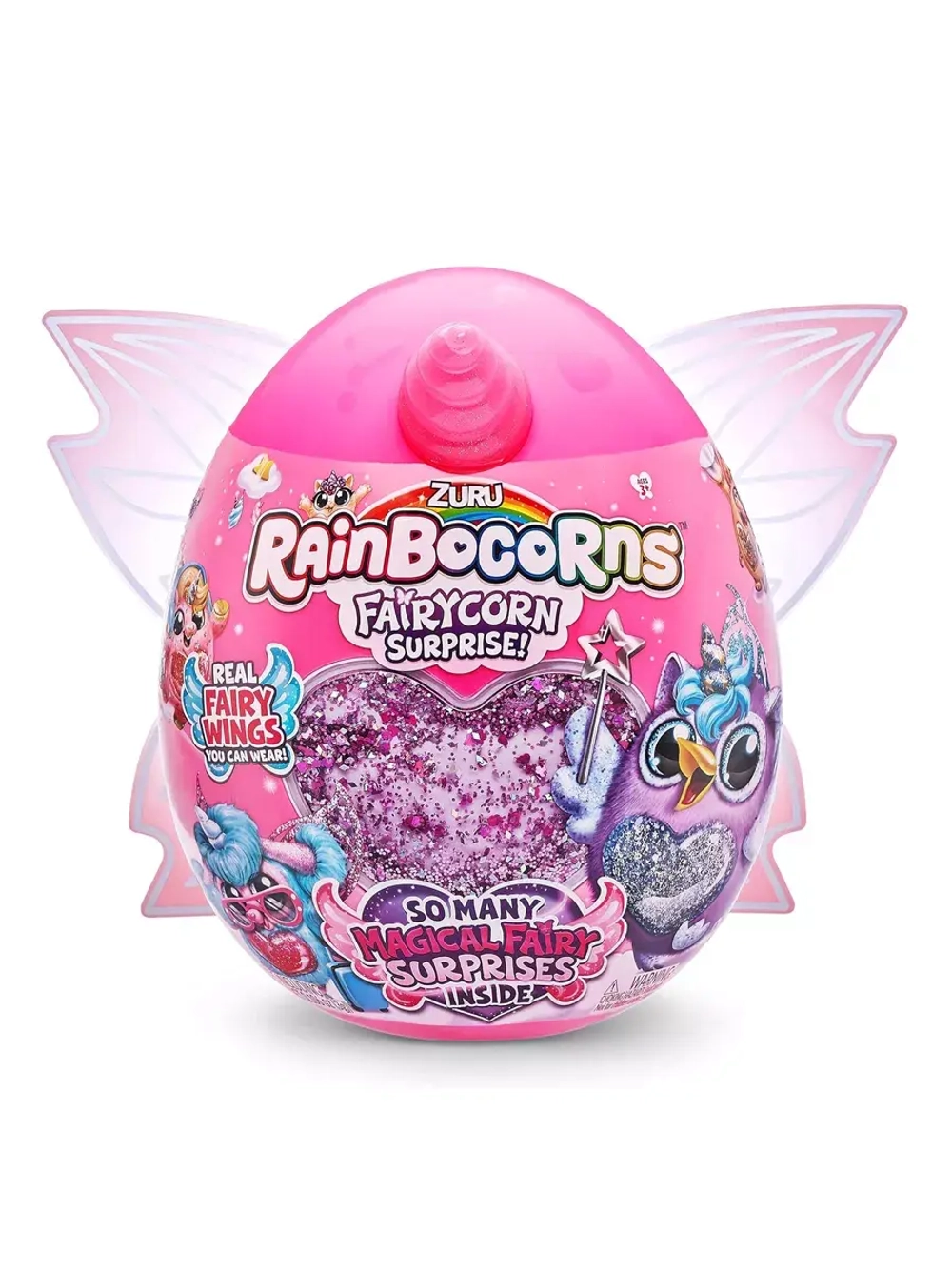 Мягкая игрушка сюрприз яйцо Rainbocorns Fairycorn Kitty