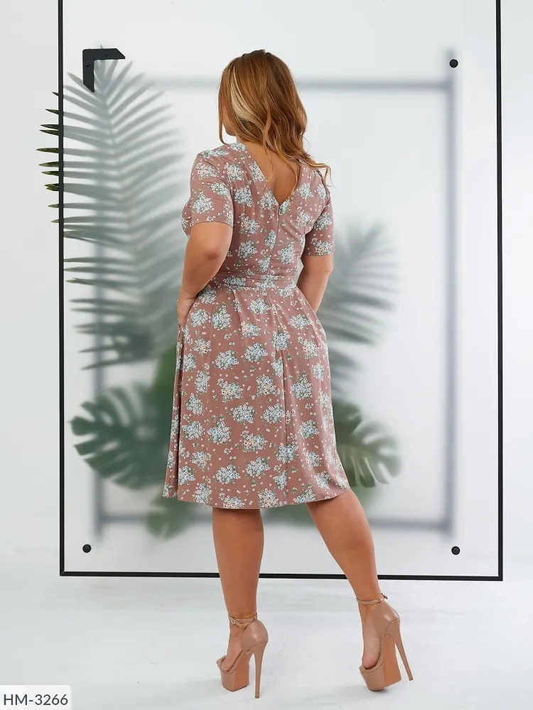 Платье HM-3267 Фабрика Моды