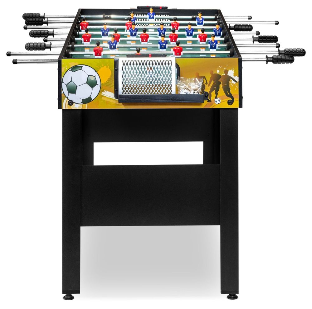 Игровой стол - футбол "Flex" (122x61x78.7 см, жёлтый)