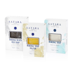 Мінеральне сірчане мило Satara Dead Sea / Mineral Soap Sulfur