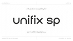 шрифт unifix sp