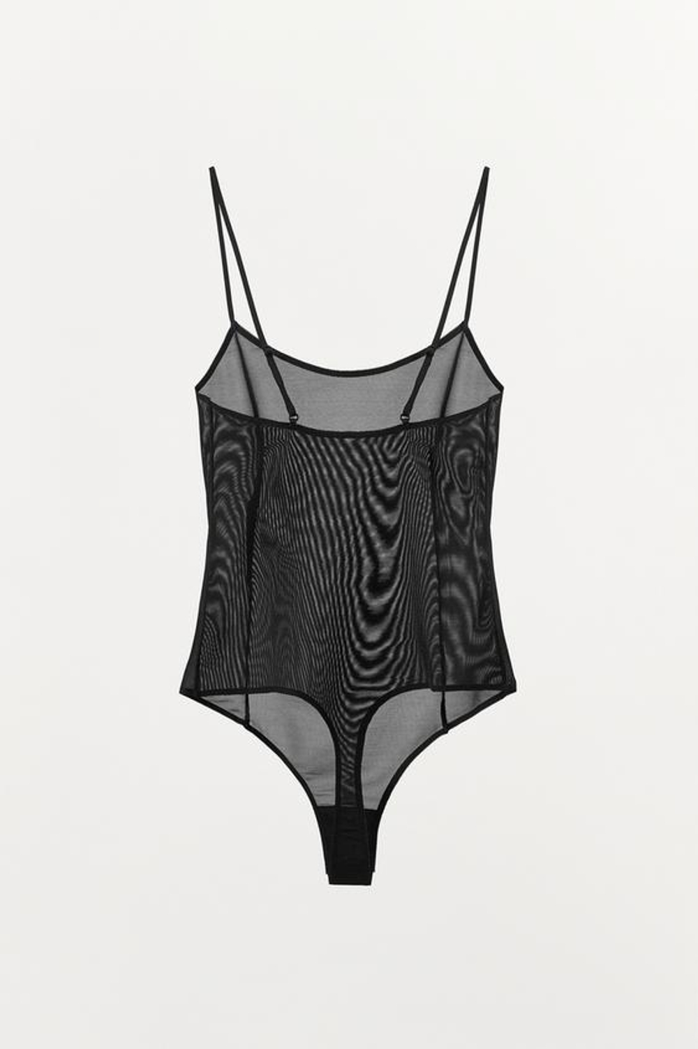 БОДИ НА ПЛЕЧИКАХ ИЗ ПОЛИАМИДНОЙ ТКАНИ - ZARA