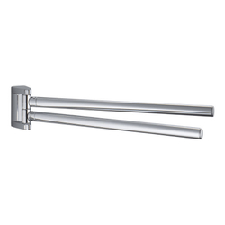 Полотенцедержатель двойной 36см. Colombo Link  B2413, хром