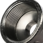 Муфта редукционная STOUT SFT 0006 - 1"1/2 x 3/4" (для стальных труб, латунь никелированная)