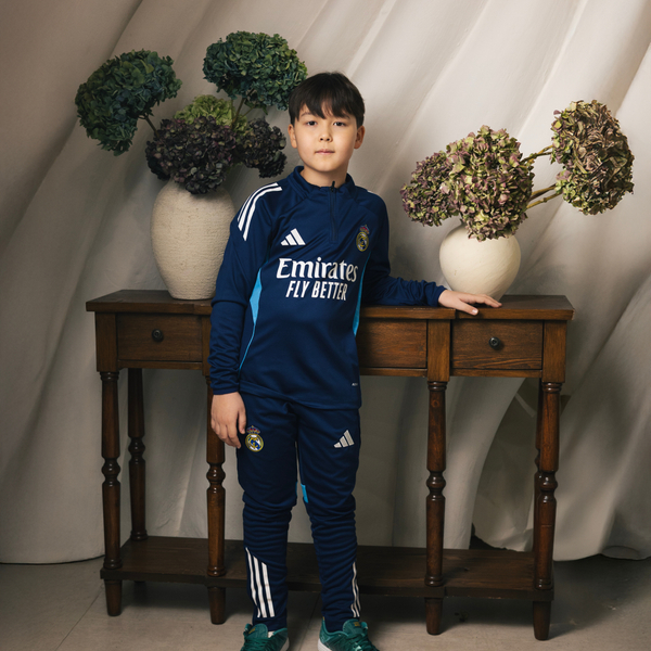 Реал Мадрид / Детский трен.костюм / Темно-синий