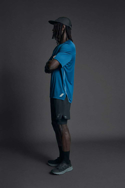 ZARA СПОРТИВНЫЕ ШОРТЫ 2-В-1, ЧЕРНЫЙ