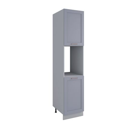 Кухня Модуль ПН 450 (с нишей) Квадро Серый эмалит