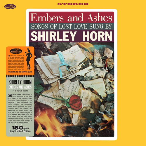 Shirley Horn - Embers And Ashes - Supper Club Numbered Edition