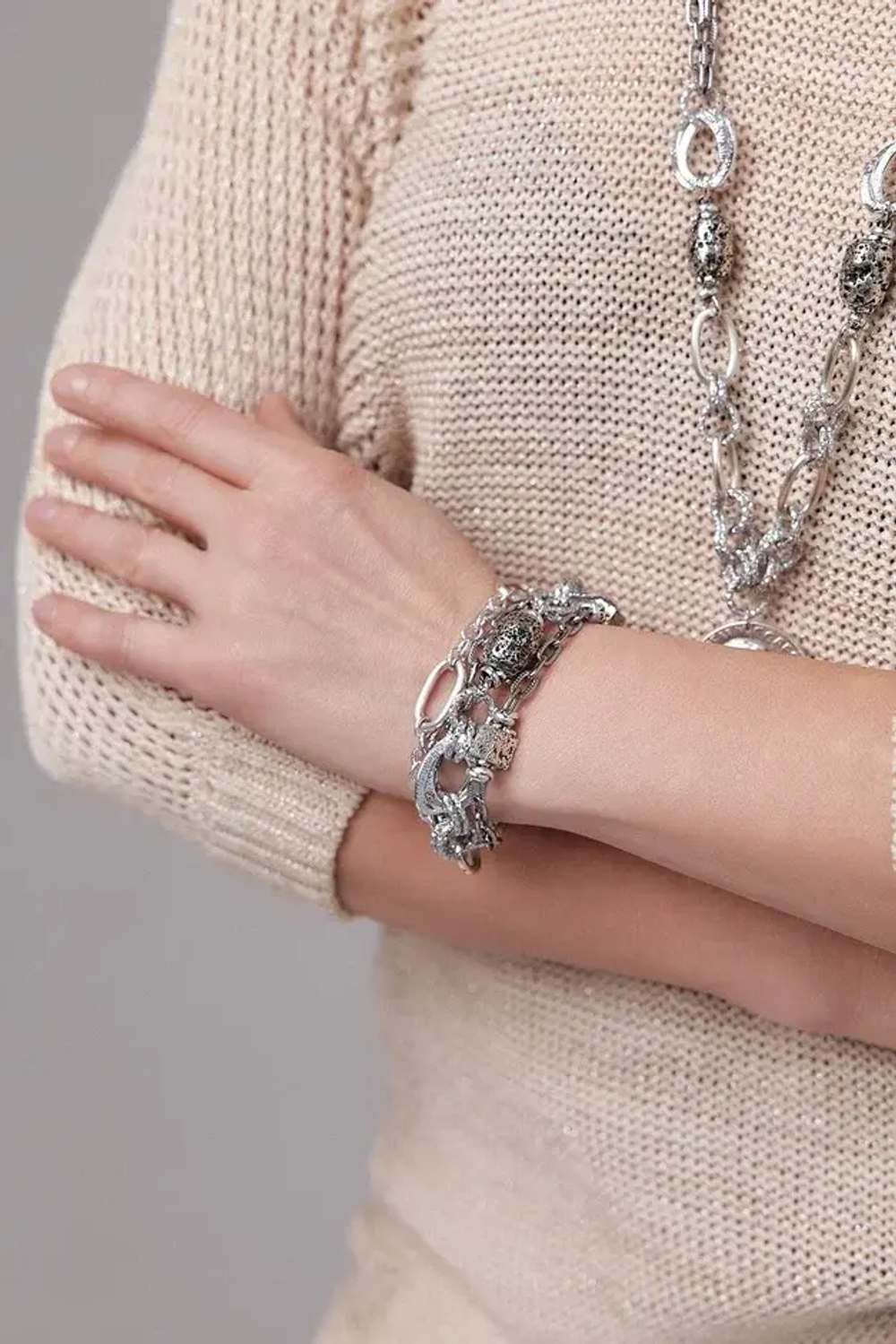 Coins 6 Браслет Silver арт.1590