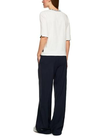 Marc Cain Футболка с контрастными манжетами и горловиной