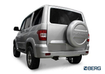 ТСУ для UAZ Patriot, 2005-, шар Е, 1500/75 кг.  F.6311.002