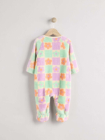 Комбинезон / Cлип флисовый для малышей Next E18-385, Сиреневый, Мятный