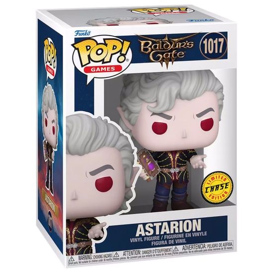 Фигурка Funko POP! Games Baldur's Gate Astarion w/Chase (1017) 84955 / Фигурка Фанко ПОП! по мотивам игры "Baldur s Gate 3", Астарион (ЧЕЙЗ). Товар уцененный