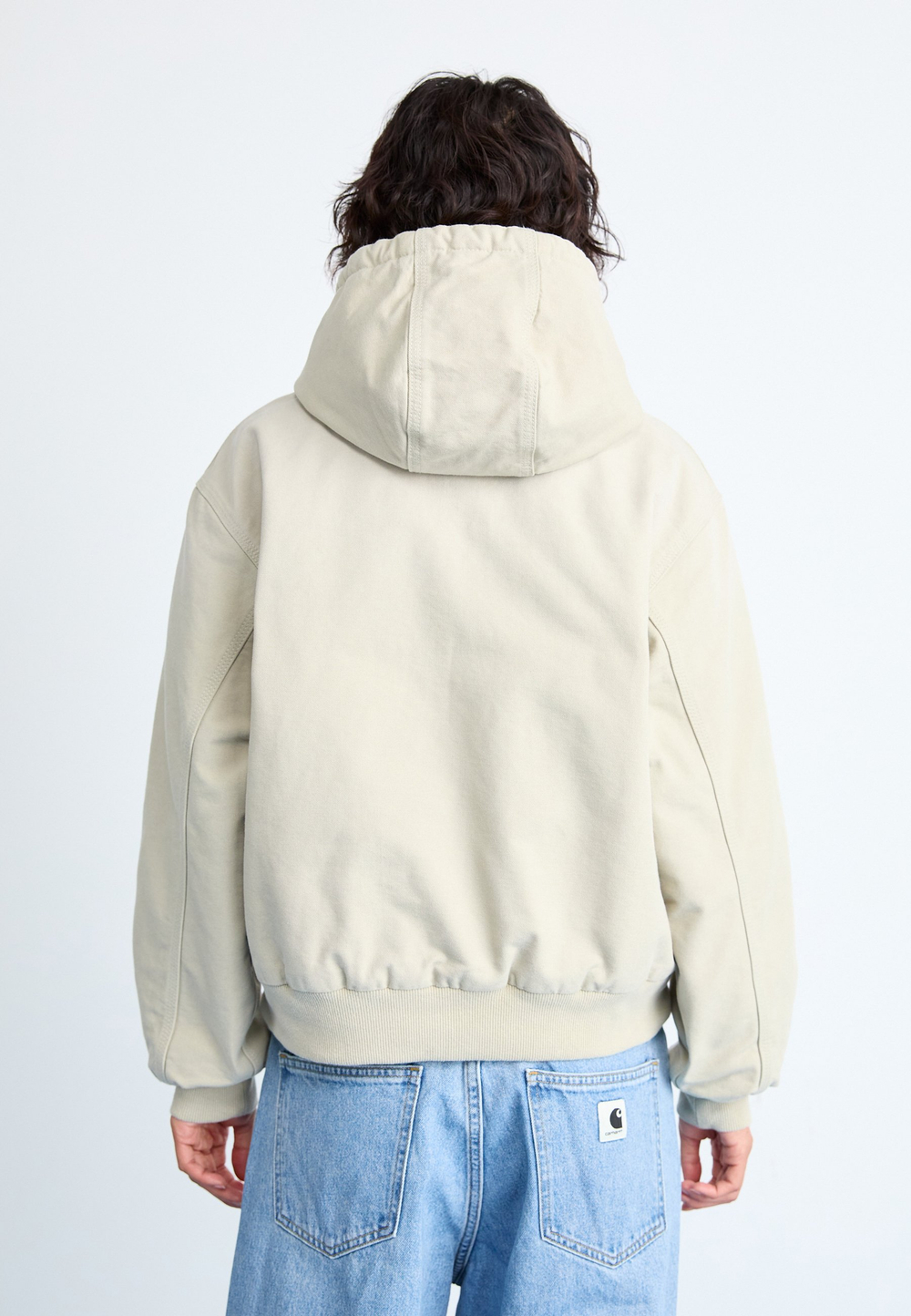 Carhartt WIP Демисезонная куртка - Флер де Сель/молоко