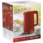 Чайник ENERGY-208 1,7л красный