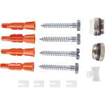 Радиатор панельный профильный ROMMER Compact тип 22 - 300x1700 мм (подкл.боковое, белый)