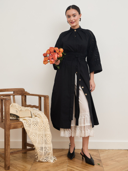 Платье кимоно ажурное