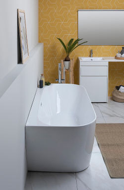 Акриловая ванна Allen Brau Priority 3  170x78 2.31003.20 белый глянец