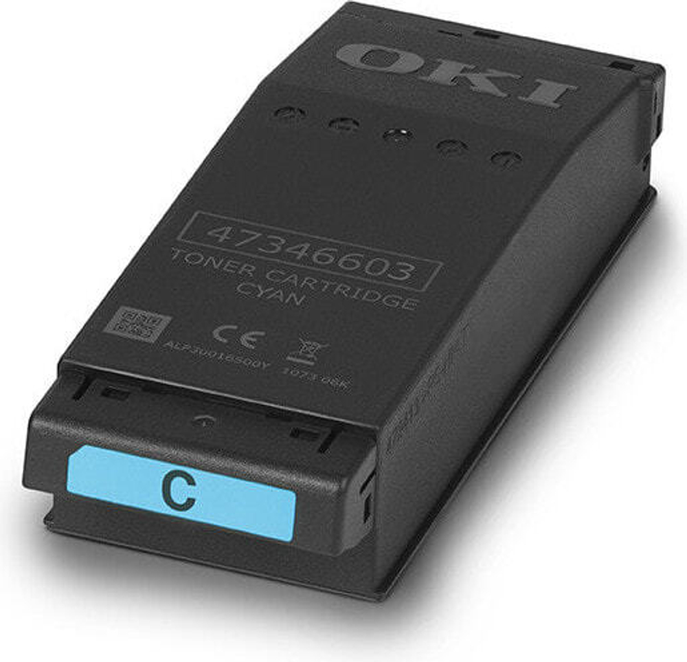 OKI 09006127 тонерный картридж 1 шт Подлинный Голубой