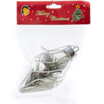 Подвеска прозрачная 12см, пак
