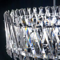 Citilux Ингвар CL334281 Люстра подвесная хрустальная Хром