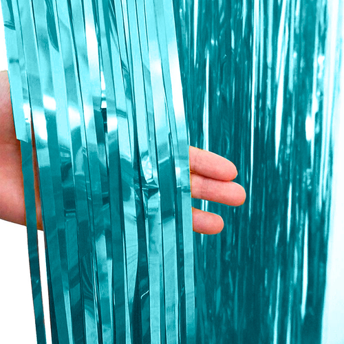 Занавес Дождик Морская волна, Матовый, 1*3 м ВП