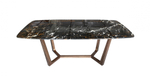 Стол обеденный Ist Casa Верона, 200х100х76 см, коричневый мрамор