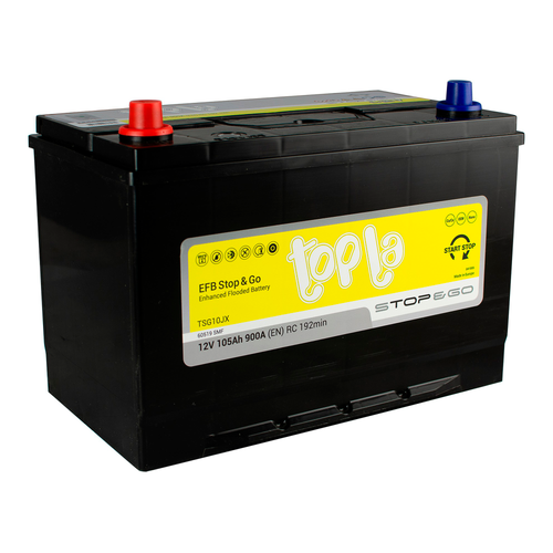 Аккумулятор TOPLA EFB Stop & Go (105Ah, 900A, L+)