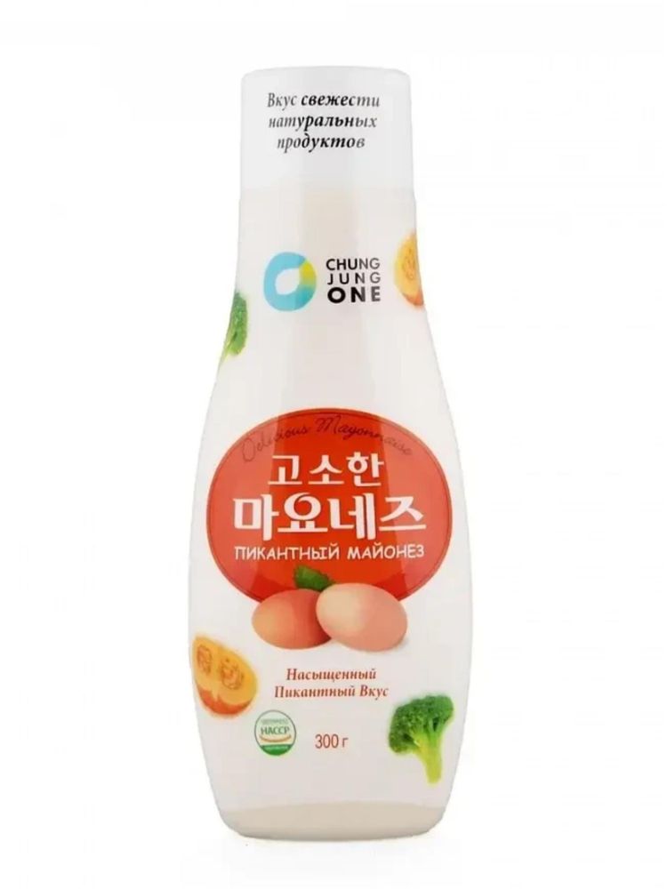 Майонез Daesang Mayonnaise Пикантный 300 г, 3 шт