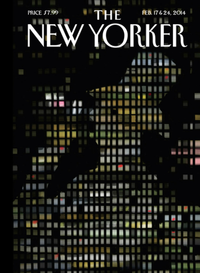 Журнал The New Yorker 17-02-2014, поврежденный
