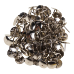 Кнопки канцелярские 10мм 100шт в картонной коробке