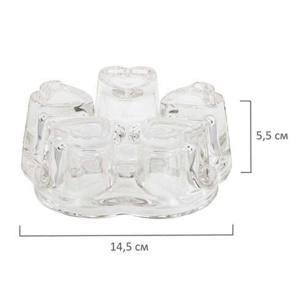 Чайник заварочный 900 мл "Бочонок", жаропрочное стекло, подставка для свечи, сито, DASWERK, 608646