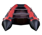 Лодка ПВХ River Boats RB 370 пайол фанера 9 мм, серо-красный