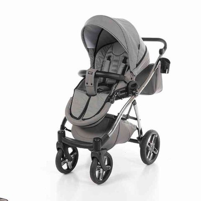 Коляска детская 2 в 1 TAKO LARET Classic (темно-серый)